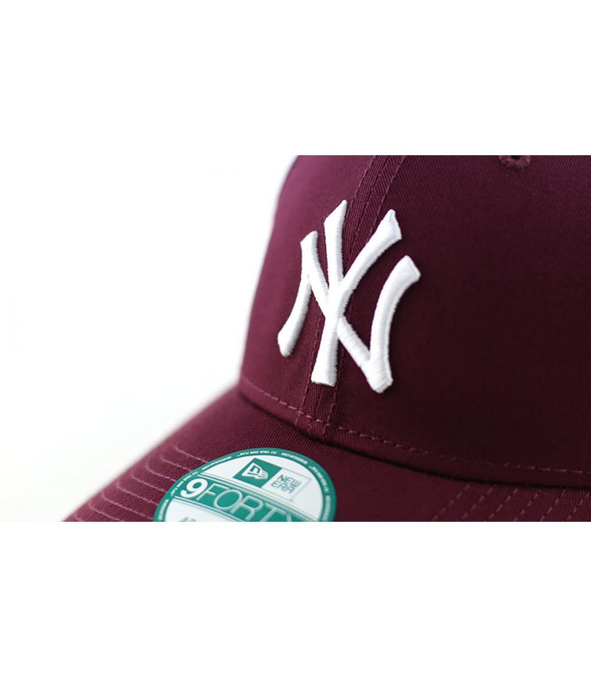 Casquette trucker NY marron